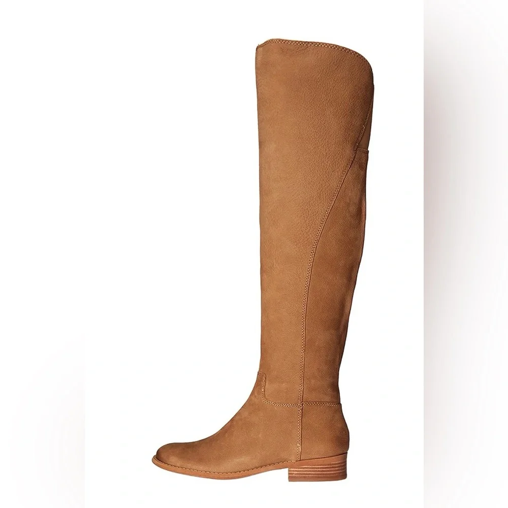 Lucky Brand Havaso Tan Over the Knee Leather Boots